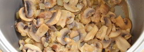 перловка с грибами в мультиварке. Шаг 9