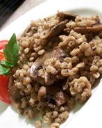 Перловка с грибами