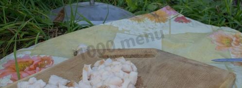 полевая каша на костре. Шаг 2