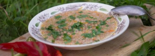 полевая каша на костре. Шаг 13