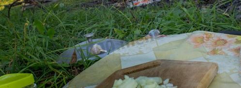 полевая каша на костре. Шаг 4