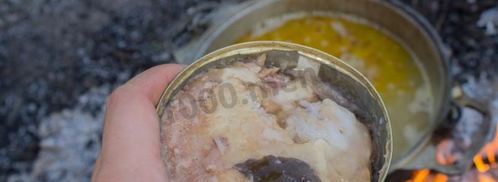 полевая каша на костре. Шаг 10