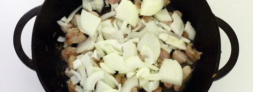 пшеничная каша с мясом. Шаг 7