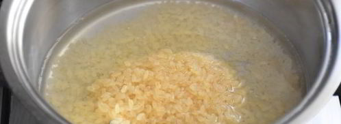 молочная рисовая каша. Шаг 3