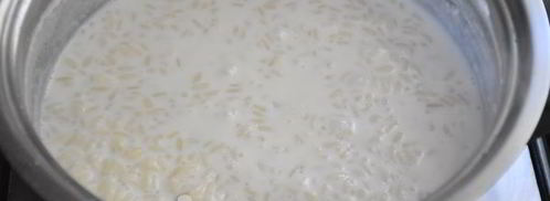 молочная рисовая каша. Шаг 5