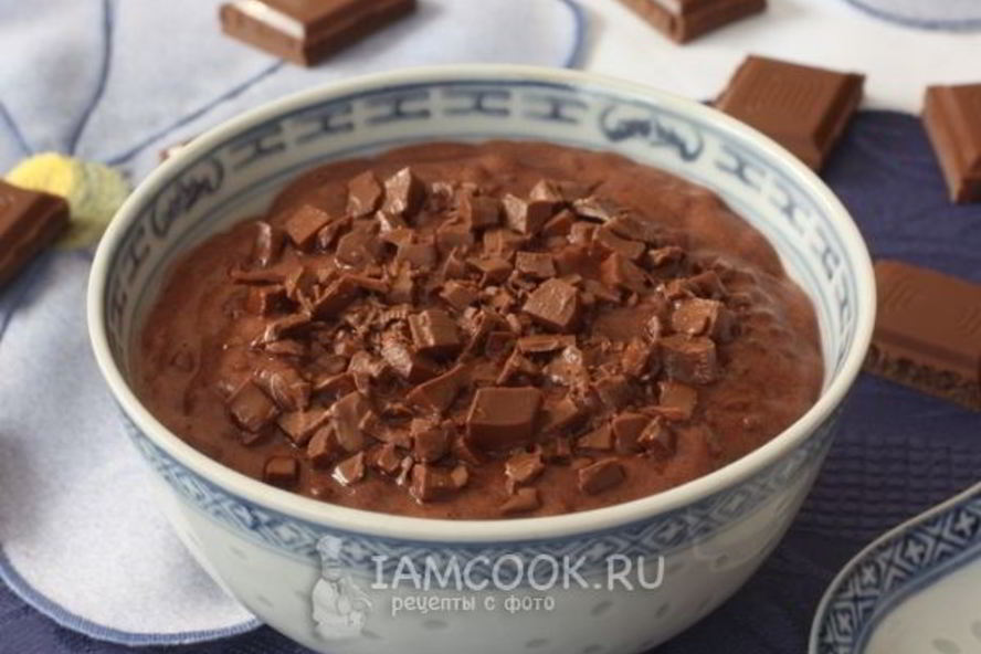 Рецепт шоколадная рисовая каша