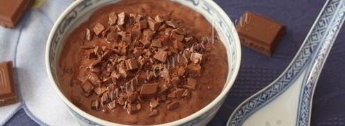 шоколадная рисовая каша. Шаг 13