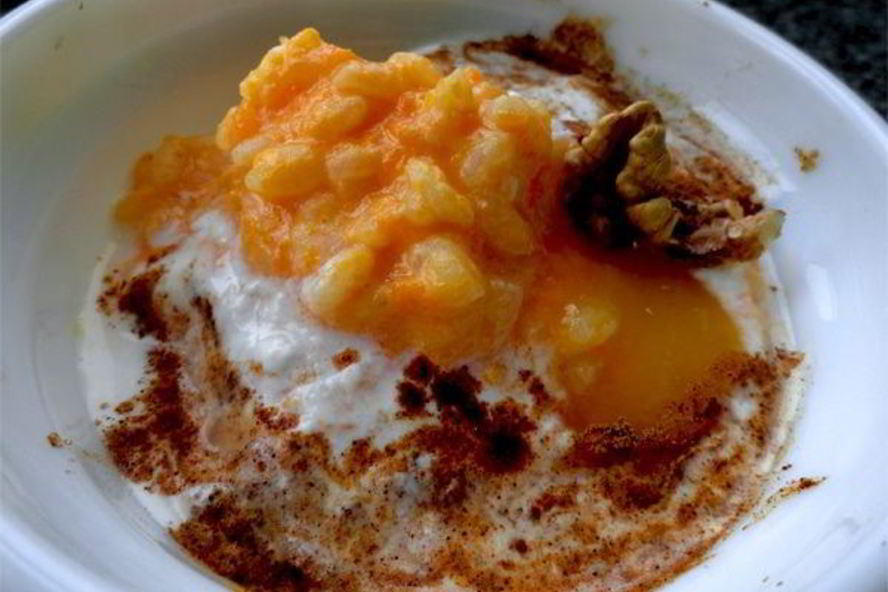 Рецепт тыквенная каша с кокосовой ноткой *дебют*