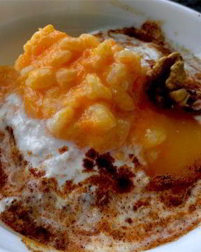 Тыквенная каша с кокосовой ноткой *дебют*