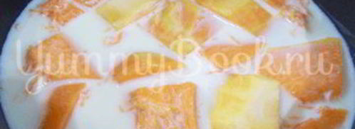 тыквенная каша с рисом и молоком. Шаг 2