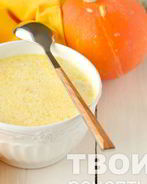 Тыквенная каша в мультиварке