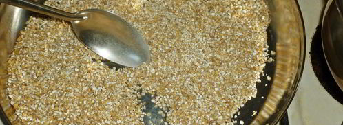 ячневая каша на воде рассыпчатая. Шаг 4