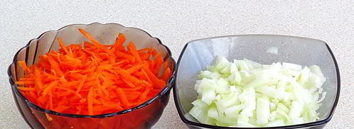 ячневая каша с грибами в пароварке. Шаг 3