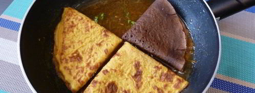 блинчики с цитрусовым сиропом. Шаг 4