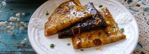 блинчики с цитрусовым сиропом. Шаг 5