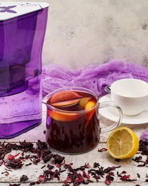 Ароматный чай с гибискусом