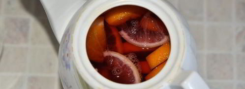 чай горячий цитрус. Шаг 3