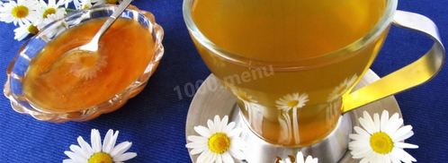 чай по-швейцарски с ромашкой. Шаг 4