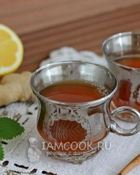 Чай с имбирем