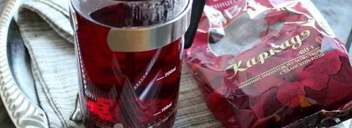 чай с каркаде и лавандой. Шаг 7