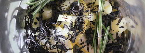 чай с лимоном, имбирем и розмарином. Шаг 3