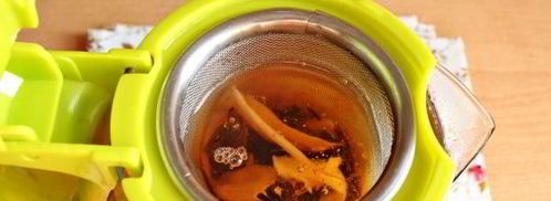 черный чай с имбирем. Шаг 7