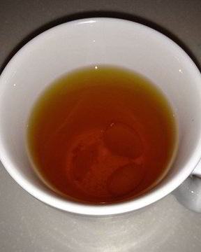 Черный чай с шафраном и кумкватом