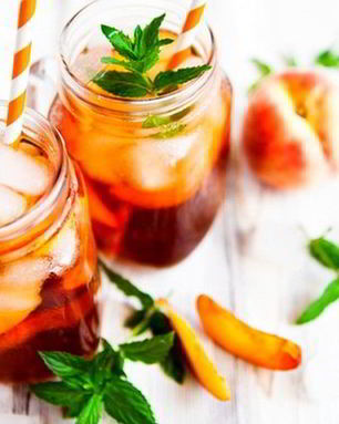 Фруктовый холодный чай