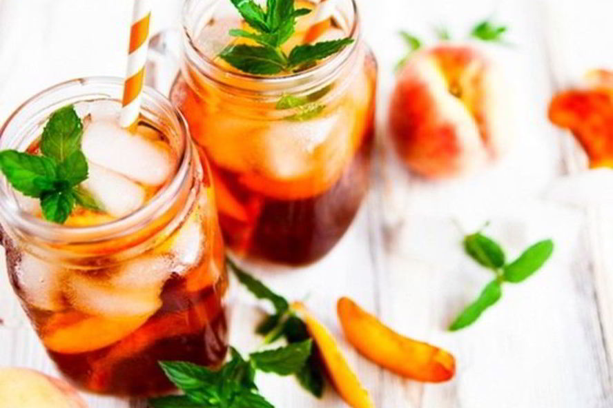 Рецепт фруктовый холодный чай