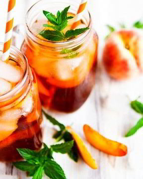 Фруктовый холодный чай
