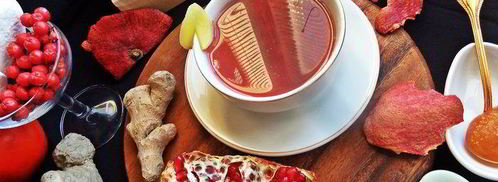 имбирно-гранатовый чай. Шаг 11