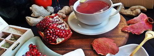 имбирно-гранатовый чай. Шаг 12