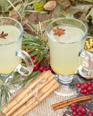 Имбирный чай с облепихой