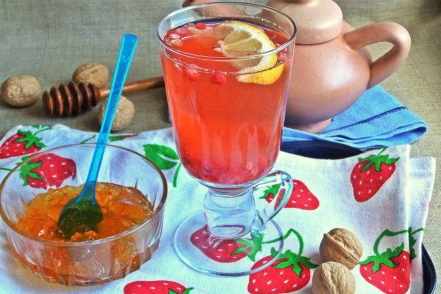 Рецепт иван-чай с брусникой