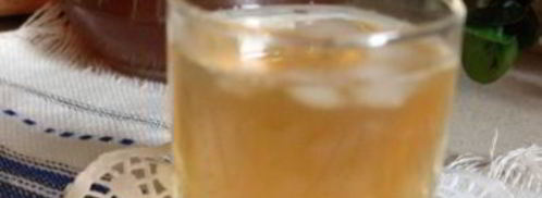 холодный чай с персиками, нектаринами и мятой. Шаг 5