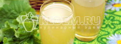 холодный чай с ревенем. Шаг 11