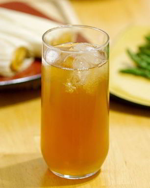 Холодный лимонный чай