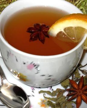 Лимонно-мятный чай Живая вода