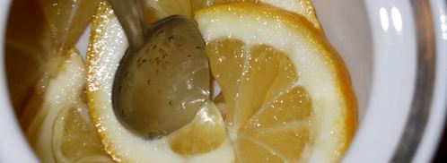 лимонно-мятный чай живая вода. Шаг 3