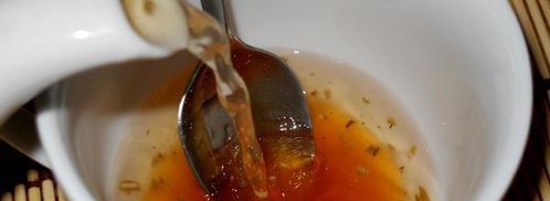 лимонно-мятный чай живая вода. Шаг 7