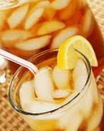 Лимонно-мятный ледяной чай