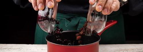 витаминный чай с черной смородиной и шиповником. Шаг 4