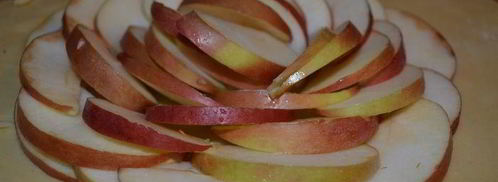 яблочная галета чайная роза. Шаг 10