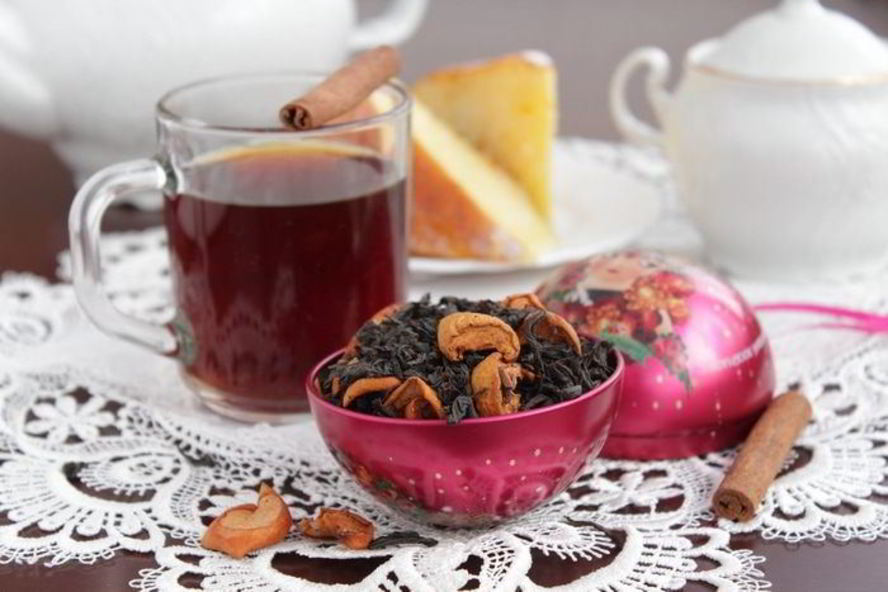 Рецепт яблочный чай с пряностями