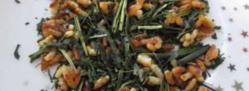 зеленый чай с жареным рисом. Шаг 4