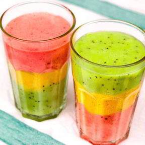 Коктейли из кефира