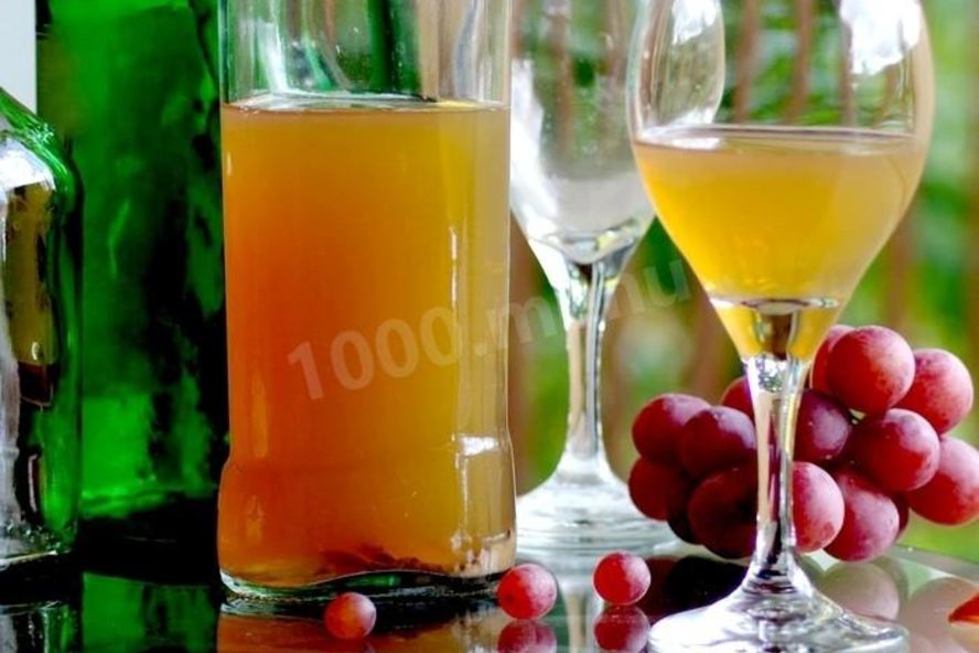 Рецепт домашнее белое вино из винограда