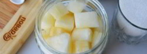 дыня в сиропе без стерилизации. Шаг 3