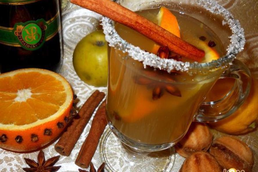 Рецепт глинтвейн из белого вина