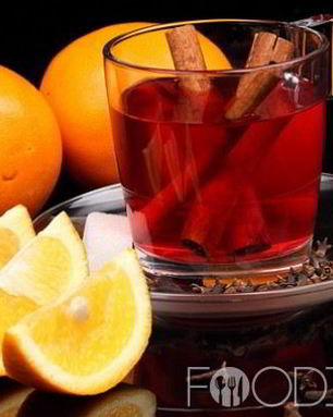 Глинтвейн с апельсином